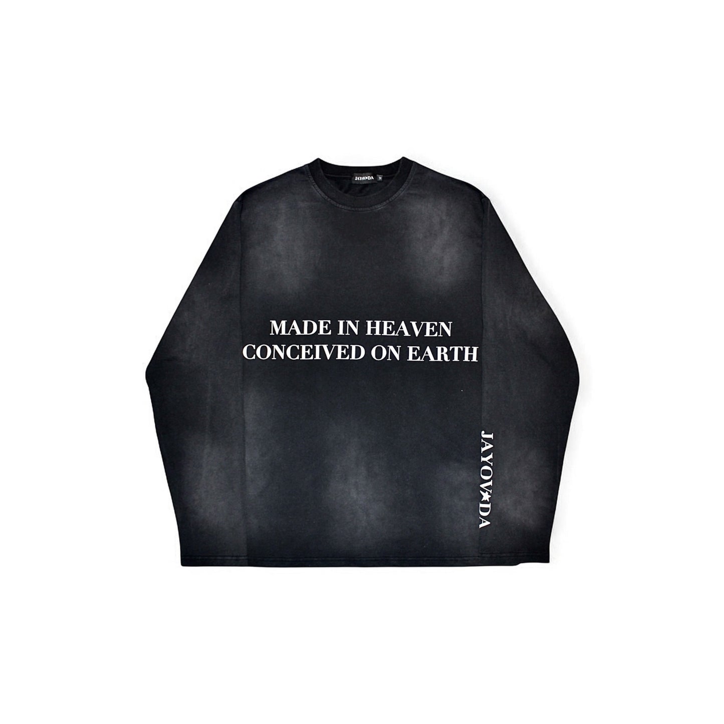 MADE IN HEAVEN Long Sleeve - Charcoal Black